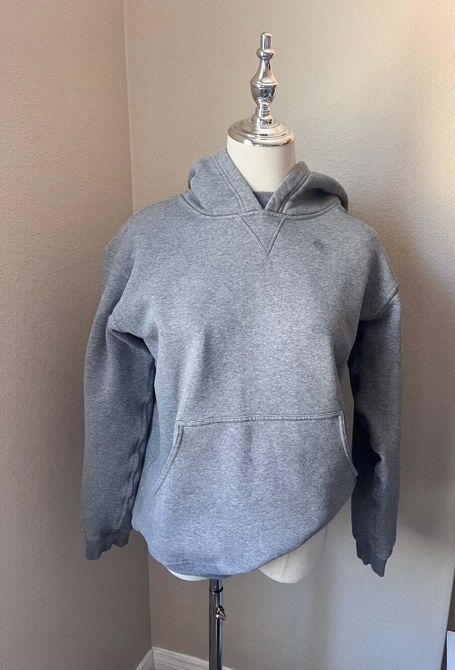 Lululemon All Yours Hoodie Heathered Core Ultra Light Grey Size 8